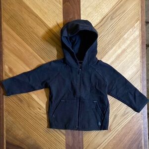 6-12M GAP Baby Black Hoodie